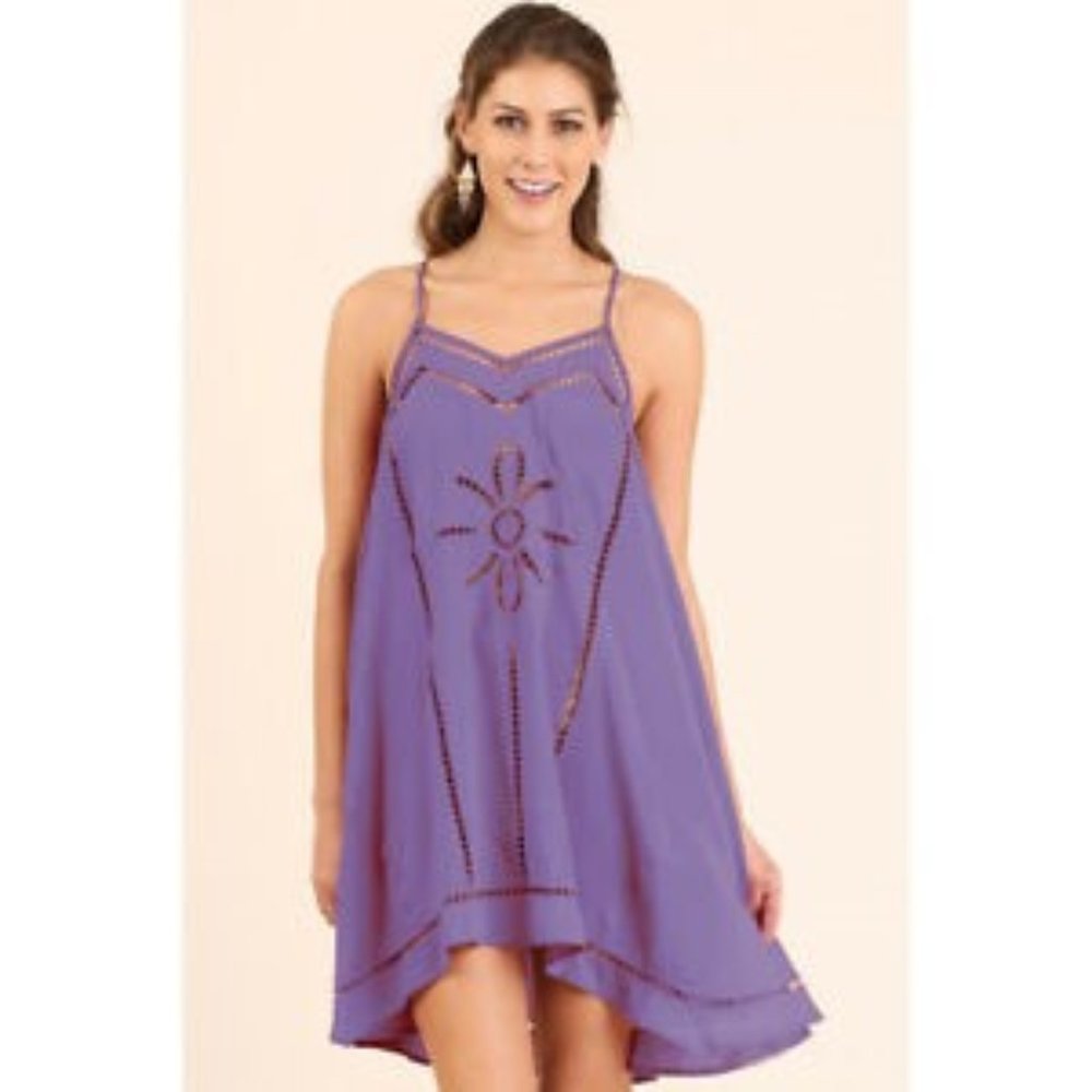 Bohemian Cowgirl Embroidery A-Line